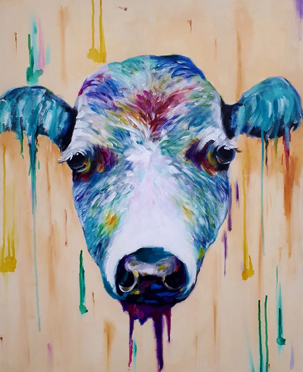 A vaca - 70 x 90 - AST - 2018